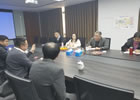 市人力資源和社會(huì )保障局翟躍其副局長(cháng)視察公司